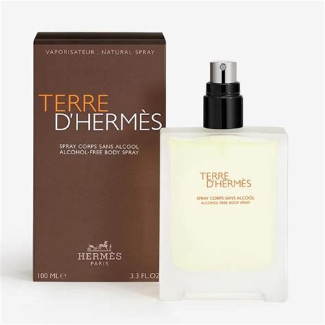 terre de hermes deo|terre d'hermes alcohol free.